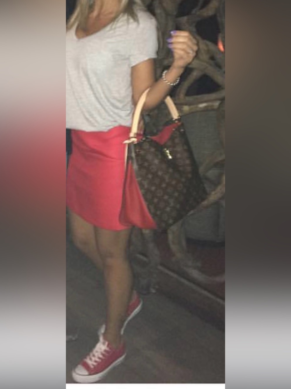 Zara Bright Red A-Line Mini Skirt - Picture 6 of 6